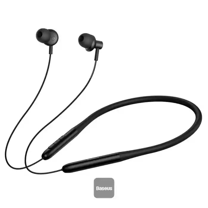 BASEUS Bowie P1x Neckband Headphones Bluetooth 5.3 Wireless Earbuds for Gym Workout, Clear Calls, 25Hrs Playtime